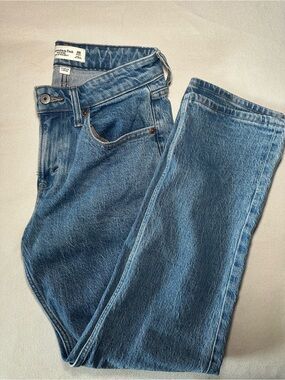 Abercrombie curve love mid rise 90s straight